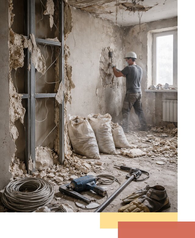 Профессиональный демонтаж зданий и конструкций в Партизанске