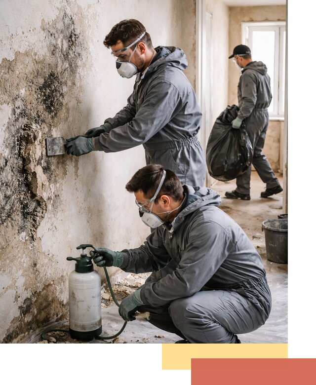 Удаление плесени со стен профессионально в Партизанске