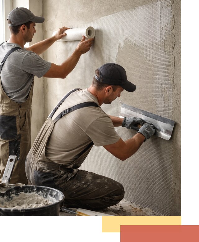 Армирование стен стеклосеткой в Партизанске для прочной отделки