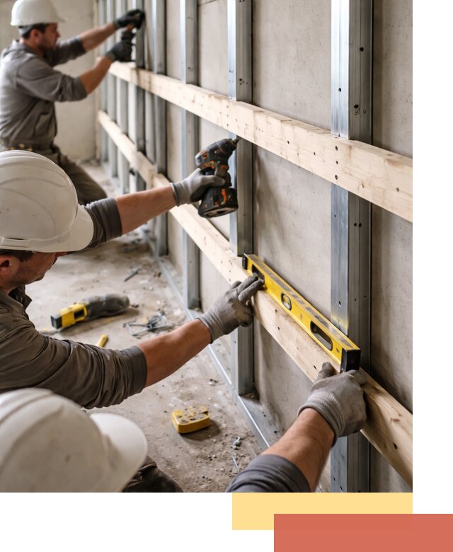 Устройство обрешетки под панели в Партизанске