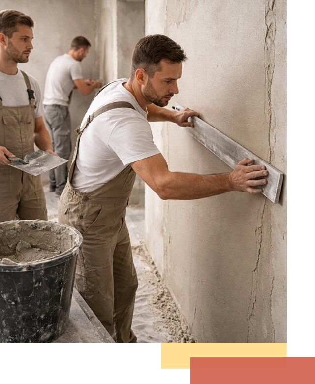 Штукатурка стен без маяков в Партизанске быстро и качественно