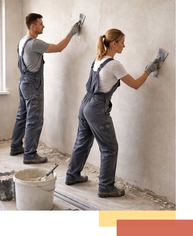 Штукатурка стен под обои в Партизанске профессионально и быстро