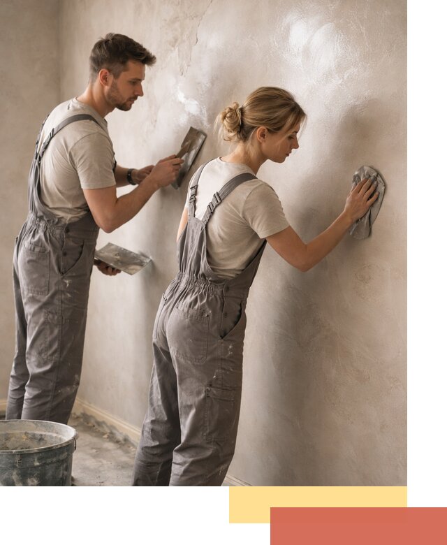 Венецианская штукатурка высокого качества в Партизанске