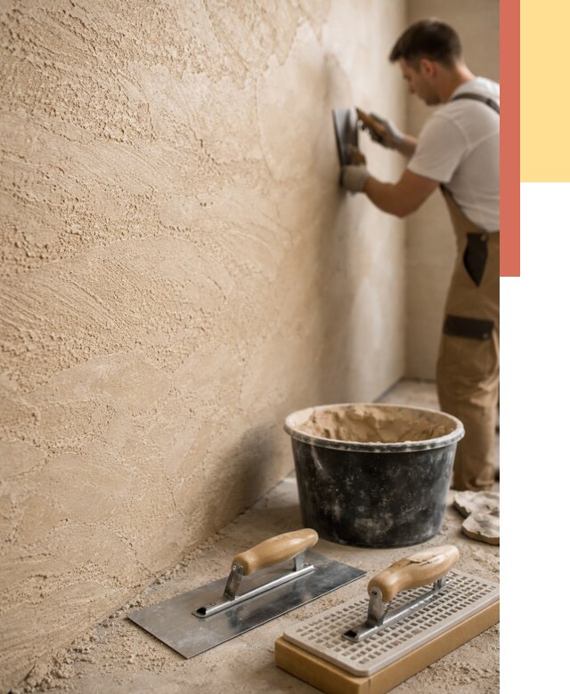 Декоративная штукатурка травертин в Партизанске от 1932 руб/м2 — качественно и недорого | ОТДЕЛОЧНИК-Прт