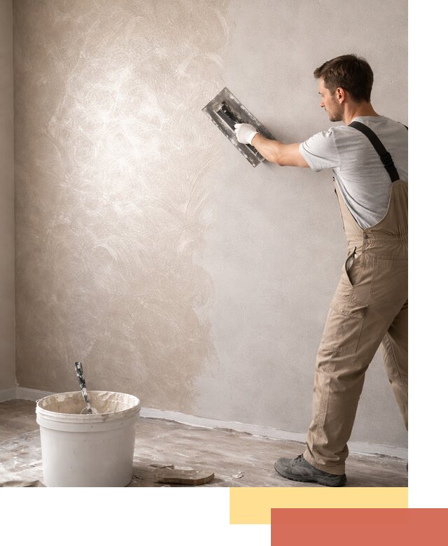 Декоративная штукатурка «Мокрый шелк» под ключ в Партизанске