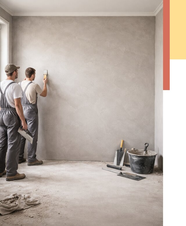 Микробетон на стены в Партизанске от 1342 руб. — нанесение и отделка | ОТДЕЛОЧНИК-Прт