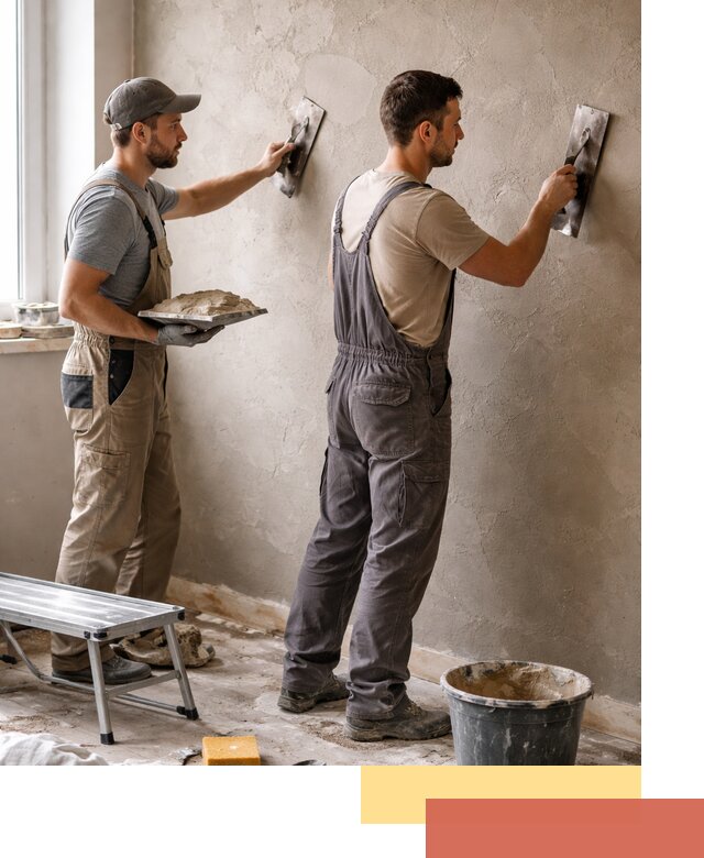 Ремонт декоративной штукатурки и восстановление фактуры в Партизанске