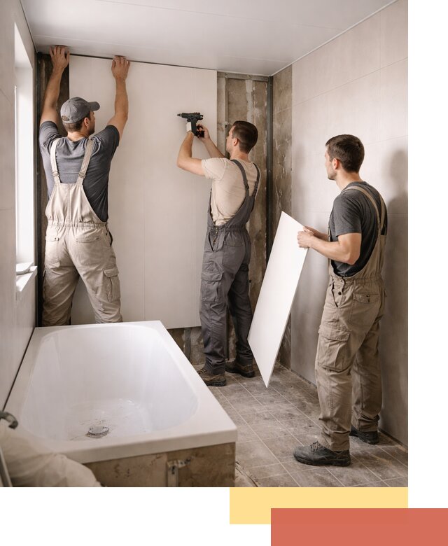 Отделка ванной панели ПВХ профессионально в Партизанске