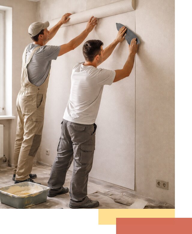 Поклейка виниловых обоев в Партизанске профессионально и качественно