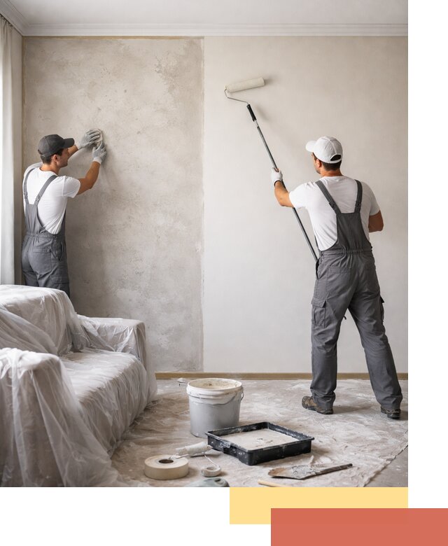 Покраска стен антивандальной краской в Партизанске