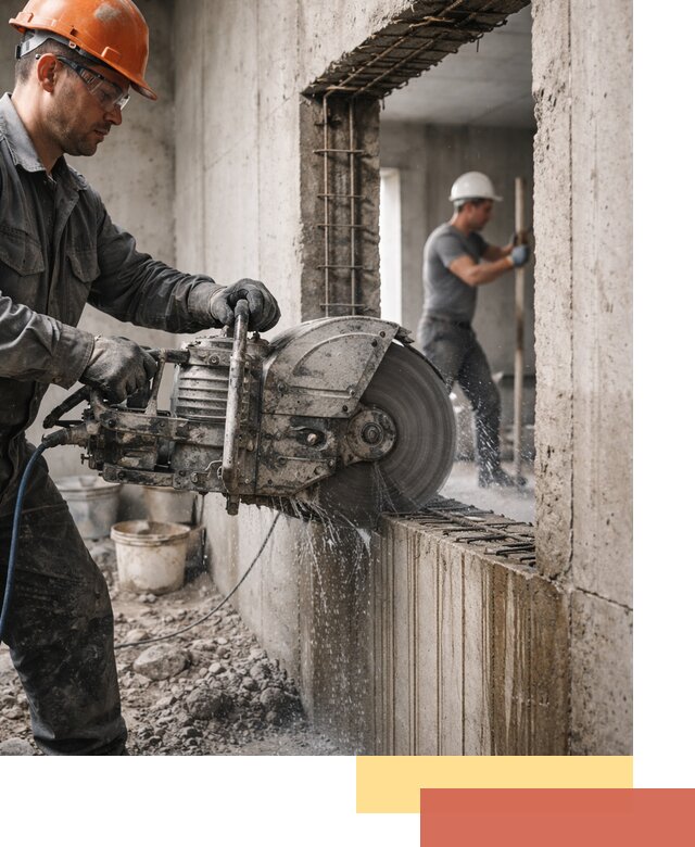 Алмазная резка проемов в Партизанске быстро и точно