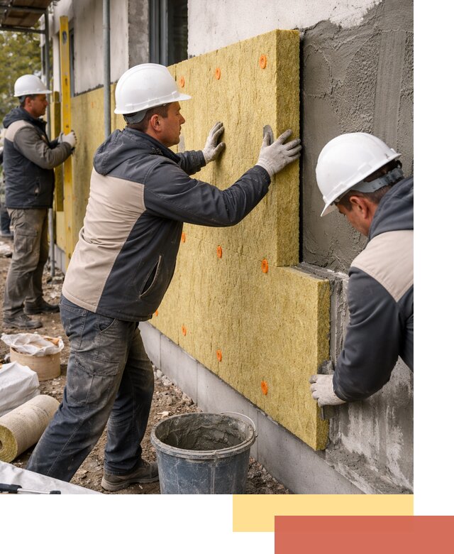 Утепление стен минватой в Партизанске — тепло и звукоизоляция