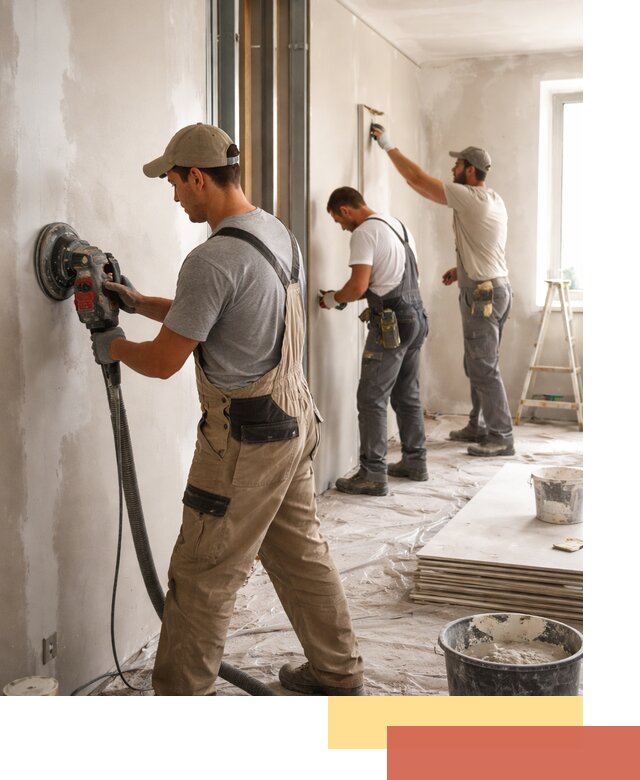 Профессиональная отделка стен в Партизанске качественно и в срок