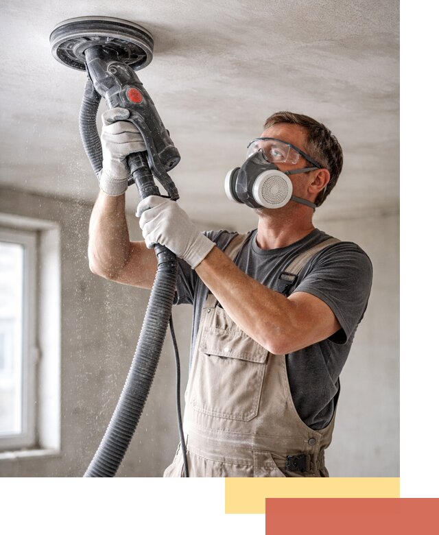 Шлифовка потолка в Партизанске — качественная подготовка под отделку