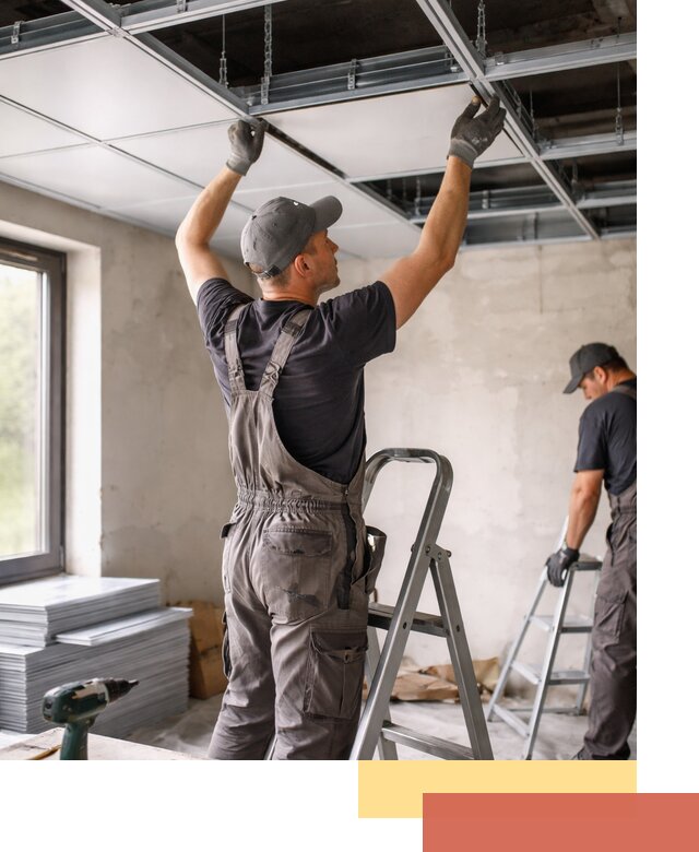 Монтаж кассетного потолка в Партизанске качественно и быстро