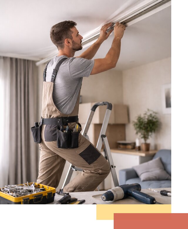 Ремонт натяжных потолков в Партизанске — качественно и оперативно