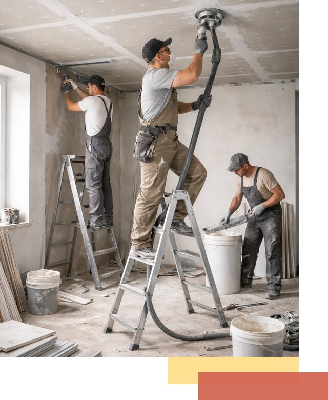 Ремонт потолка из гипсокартона в Партизанске: быстрый и качественный монтаж