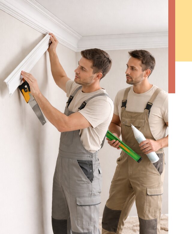 Монтаж потолочного плинтуса в Партизанске от 2469 руб. — быстро и недорого | ОТДЕЛОЧНИК-Прт
