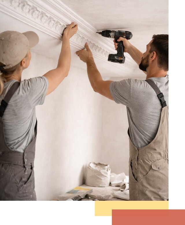 Профессиональный монтаж лепнины на потолок в Партизанске