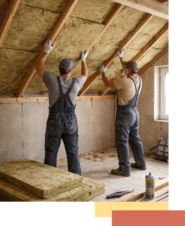 Утепление потолка минеральной ватой в Партизанске